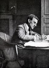 Photographic portrait of Maurice Ravel