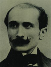 Photographic portrait of Edmond Rostand