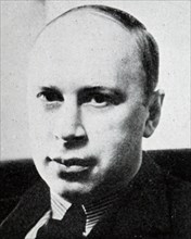 Photographic portrait of Sergei Prokofiev