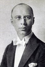 Photographic portrait of Sergei Prokofiev