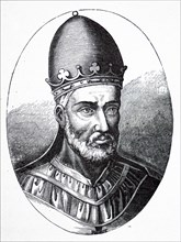 Portrait of Pope Honorius III