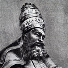 Portrait of Pope Gregory VII