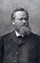Photographic portrait of Carl Friedrich Wilhelm Peters