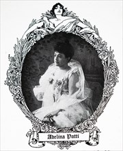 Photographic portrait of Adelina Patti