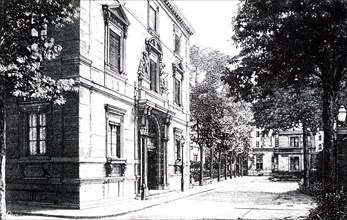 The exterior of the École Normale Supérieure, Paris, where Louis Pasteur as Director of Scientific Studies
