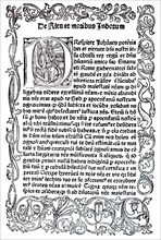 Illuminated manuscript depicting Prester John