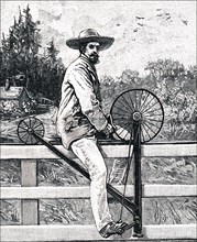An early bicycle railroad