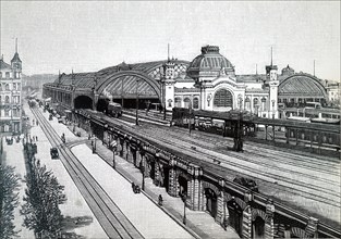 The new Dresden Hauptbahnhof, Germany