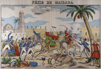 French colonial army conquer Mascara in Algeria, 1835