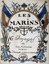 Naval illustration, by French illustrator, Guy Arnoux,