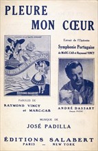 Pleure mon Coeur', sung by André Dassary' 1955