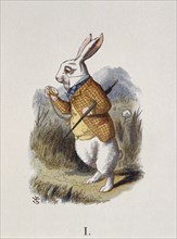 Illustration by Tenniel, from the 1890 edition of 'Alice in Wonderland' by Lewis Carroll