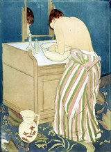 Woman Bathing, 1890-91, by Mary Cassatt