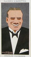 Player's cigarette card depicting Douglas Fairbanks