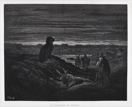 Death of the Prophet of Bethel, Illustration from the Dore Bible 1866