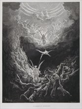 The last Judgement, Illustration from the Dore Bible 1866