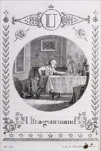 Illustration from 'ABA‰CA‰DAIRE DES PETITS GOURMANDS'