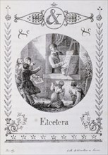 Illustration from 'ABA‰CA‰DAIRE DES PETITS GOURMANDS'