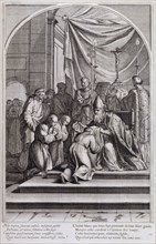 Illustration from 'La vie de St Bruno'