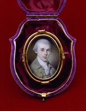 Miniature portrait of James Madison