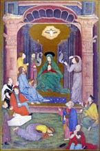 The Virgin with the disciples
