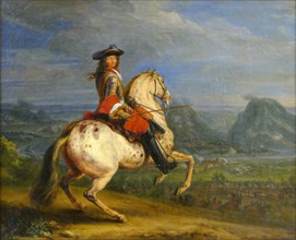 French King, Louis XIV at the Taking of Besancon', 1674