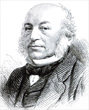 Portrait of Sir Anthony Rothschild, 1st Baronet (1810-1876) a British financier and a member of the