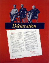 Declaration after the Teheran Conference, 1943