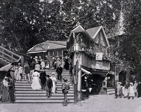Photograph of the incline to the Great Theatre and the Pillory