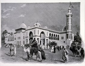 Image of the Official Palace of Algeria.