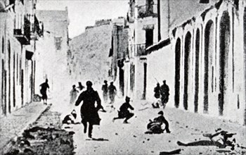 Lleida (Lerida), served as a key defense point for Barcelona during the Spanish Civil War, and fell