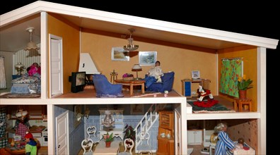 Swedish toy company Lundby designed the Gothenburg dolls' house in the early 1960s