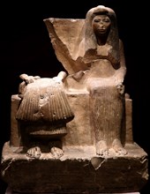New Kingdom Couple Statue. New Kingdom, 18th dynasty
