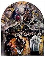 The Burial of the Count of Orgaz is a 1586 painting by El Greco