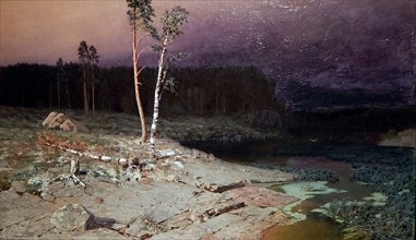 On the Island of Valaam. 1873. Oil on canvas
