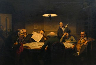 The Reading Room by Johann Peter Hasenclever