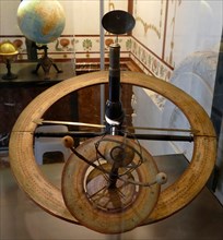 A 19th century French, tellurion (tellurium), a clock, typically of French or Swiss origin