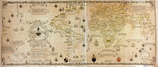 Genoese world map, 1457
