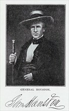 Samuel Houston was an American general and statesman who played an important role in the Texas Revolution