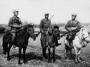 Battle of Khalkhin Gol-Mongolian cavalry
