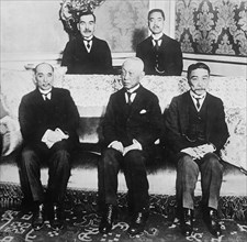 Japanese delegates to the Paris Peace Conference in 1919