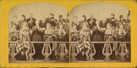 The country choir. By F.G. Weller, photographer