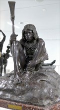 African sculpture by Herbert Ward, an English adventurer, writer, illustrator and artist-sculptor