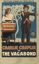 Charlie Chaplin in the motion picture The Vagabond, 1916