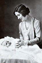 HRH The Princess Margaret Rose as a baby