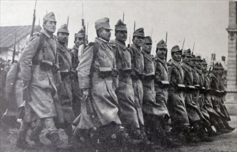 Roumanian infantry during The Great War