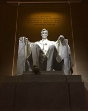 The Lincoln Memorial is a US national memorial built to honour the 16th president of the United States, Abraham Lincoln