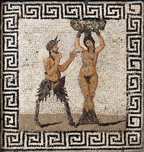 Mosaic from Pompeii, Naples, Italy