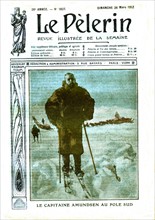 Le capitaine Amundsen au Pôle sud