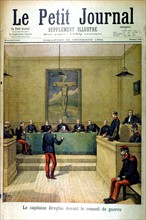 Captain Dreyfus at the court-martial